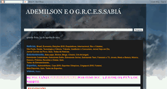 Desktop Screenshot of ademilsondasilva.blogspot.com