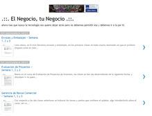 Tablet Screenshot of negocios-utp.blogspot.com