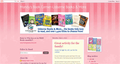 Desktop Screenshot of mandysbookcorner.blogspot.com