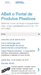 Mobile Screenshot of abelt-portal-de-produtos-plasticos.blogspot.com