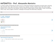Tablet Screenshot of matematicamonteiro.blogspot.com