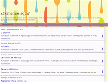 Tablet Screenshot of comemosaqui.blogspot.com