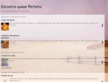 Tablet Screenshot of encontroquaseperfeito.blogspot.com