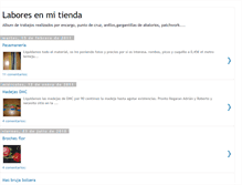 Tablet Screenshot of laboresenmitienda.blogspot.com