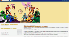 Desktop Screenshot of powerrangersplanet.blogspot.com