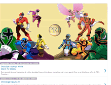 Tablet Screenshot of powerrangersplanet.blogspot.com