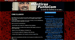 Desktop Screenshot of mentiraspuntocom.blogspot.com