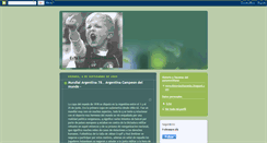 Desktop Screenshot of estaenfermedadllamadafutbol.blogspot.com