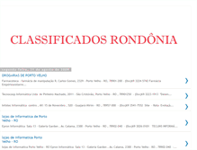 Tablet Screenshot of classificadosrondonia.blogspot.com