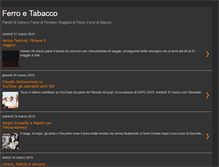 Tablet Screenshot of ferroetabacco.blogspot.com