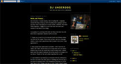 Desktop Screenshot of djunderdogpgh.blogspot.com