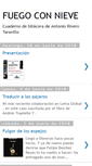 Mobile Screenshot of fuegoconnieve.blogspot.com
