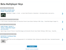 Tablet Screenshot of multiplayerkeys.blogspot.com