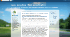 Desktop Screenshot of magneconsulting.blogspot.com