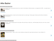 Tablet Screenshot of mikebasher.blogspot.com