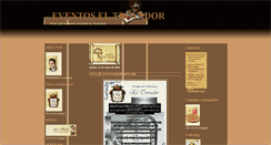 Desktop Screenshot of eventoseltrovador.blogspot.com