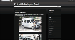 Desktop Screenshot of ferdi747.blogspot.com