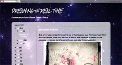 Desktop Screenshot of dreaminginrealtime.blogspot.com