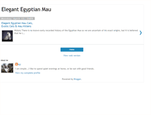 Tablet Screenshot of elegantegyptianmau.blogspot.com