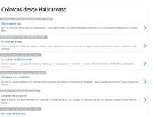 Tablet Screenshot of cronicasdesdehalicarnaso.blogspot.com
