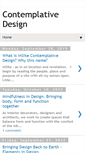 Mobile Screenshot of contemplativedesign.blogspot.com