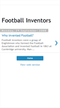 Mobile Screenshot of footballinventors.blogspot.com