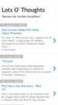 Mobile Screenshot of lots-o-thoughts.blogspot.com
