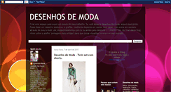 Desktop Screenshot of cleversondesenhosdemoda.blogspot.com