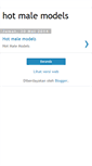 Mobile Screenshot of hotmale-models.blogspot.com