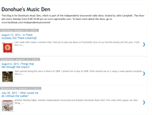 Tablet Screenshot of donohuesmusicden.blogspot.com