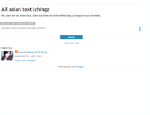 Tablet Screenshot of chingz-asian88.blogspot.com
