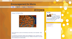 Desktop Screenshot of encouragementformoms.blogspot.com