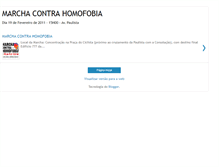 Tablet Screenshot of marchacontrahomofobia.blogspot.com