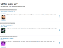 Tablet Screenshot of glittereveryday.blogspot.com
