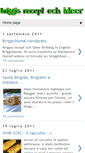 Mobile Screenshot of briggis-recept-och-ideer.blogspot.com