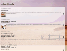 Tablet Screenshot of latrastiendademerida.blogspot.com