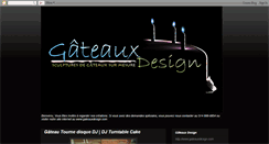 Desktop Screenshot of gateauxdesign.blogspot.com