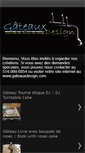 Mobile Screenshot of gateauxdesign.blogspot.com