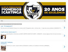 Tablet Screenshot of clubepioneirosdacaatinga.blogspot.com