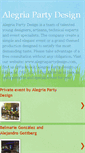 Mobile Screenshot of alegriapartydesign.blogspot.com