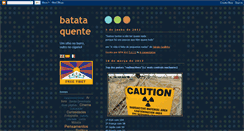 Desktop Screenshot of batquente.blogspot.com