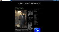 Desktop Screenshot of last-gladiator3.blogspot.com