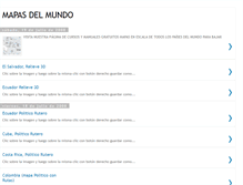 Tablet Screenshot of mapasdelmundo.blogspot.com