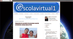 Desktop Screenshot of escolavirtual1.blogspot.com