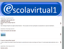 Tablet Screenshot of escolavirtual1.blogspot.com