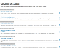 Tablet Screenshot of ceruleanssoapbox.blogspot.com