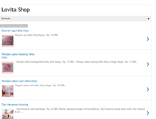 Tablet Screenshot of lovitashop.blogspot.com