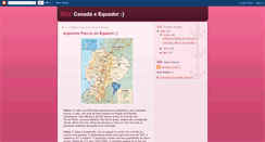 Desktop Screenshot of canadaeequador.blogspot.com