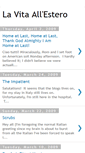 Mobile Screenshot of lavitaallestero.blogspot.com