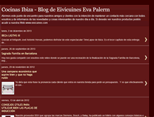 Tablet Screenshot of cocinasibiza.blogspot.com